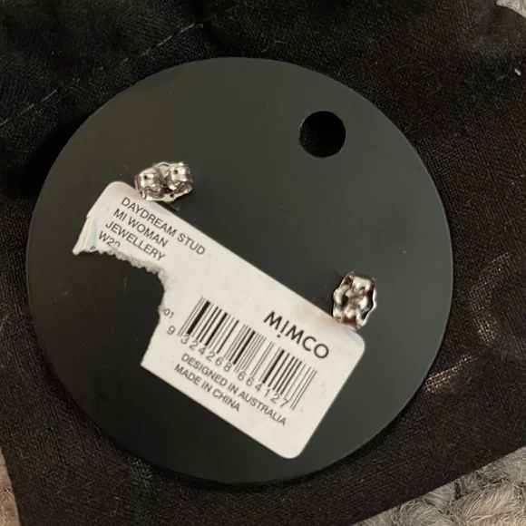 Mimco silver earrings🤍 - Picture 2 of 3